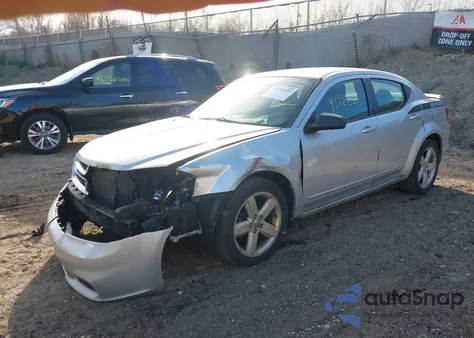 2011 Dodge Avenger Express from USA, damaged, VIN 1B3BD4FB6BN586790